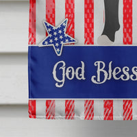 Cane Corso American Flag Canvas House Size BB8426CHF