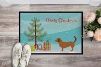 Alpine Dachsbrake Christmas Indoor or Outdoor Mat 24x36 BB8432JMAT
