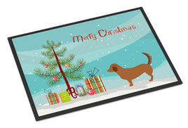 Alpine Dachsbrake Christmas Indoor or Outdoor Mat 18x27 BB8432MAT