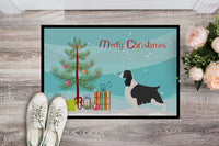 English Springer Spaniel Christmas Indoor or Outdoor Mat 24x36 BB8435JMAT