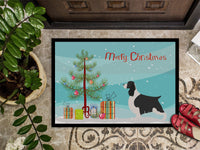 English Springer Spaniel Christmas Indoor or Outdoor Mat 24x36 BB8435JMAT