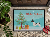 American Toy Fox Terrier Christmas Indoor or Outdoor Mat 24x36 BB8468JMAT
