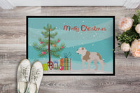 American Bulldog Christmas Indoor or Outdoor Mat 24x36 BB8510JMAT