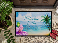 Beach Scene Welcome Indoor or Outdoor Mat 24x36 BB8530JMAT