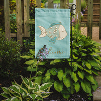 Blue Fish Welcome Flag Garden Size BB8578GF