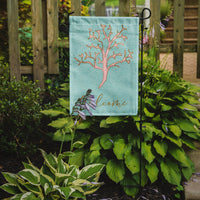 Coral Welcome Flag Garden Size BB8583GF