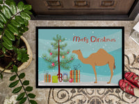Arabian Camel Dromedary Christmas Indoor or Outdoor Mat 18x27 BB9184MAT