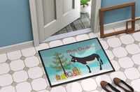 American Mammoth Jack Donkey Christmas Indoor or Outdoor Mat 24x36 BB9211JMAT