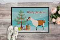 Alpine Goat Christmas Indoor or Outdoor Mat 18x27 BB9247MAT