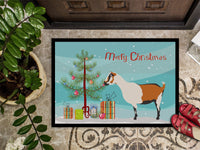 Alpine Goat Christmas Indoor or Outdoor Mat 18x27 BB9247MAT