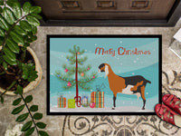 Anglo-nubian Nubian Goat Christmas Indoor or Outdoor Mat 18x27 BB9250MAT