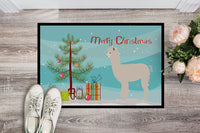 Alpaca Christmas Indoor or Outdoor Mat 18x27 BB9286MAT