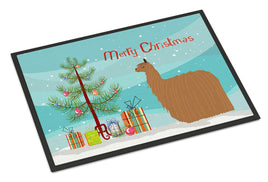 Alpaca Suri Christmas Indoor or Outdoor Mat 24x36 BB9287JMAT