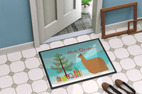Alpaca Suri Christmas Indoor or Outdoor Mat 18x27 BB9287MAT
