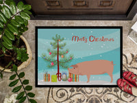 American Landrace Pig Christmas Indoor or Outdoor Mat 24x36 BB9299JMAT