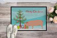 American Landrace Pig Christmas Indoor or Outdoor Mat 18x27 BB9299MAT