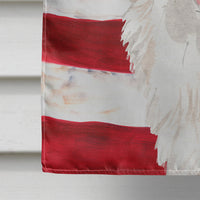 Corgi Patriotic Flag Canvas House Size BB9379CHF