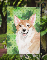 Corgi St. Patrick's Flag Garden Size BB9554GF