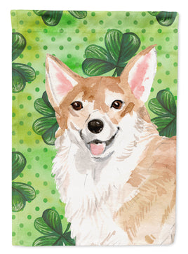 Corgi St. Patrick's Flag Garden Size BB9554GF