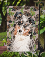 Australian Shepherd Pine Cones Flag Garden Size BB9572GF