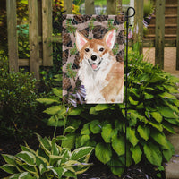 Corgi Pine Cones Flag Garden Size BB9589GF