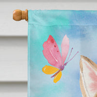 Corgi Easter Flag Canvas House Size BB9624CHF