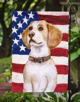 Beagle Patriotic Flag Garden Size BB9686GF
