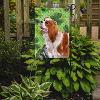 Cavalier Spaniel St Patrick's Flag Garden Size BB9837GF