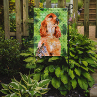 Cocker Spaniel St Patrick's Flag Garden Size BB9880GF