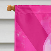 Breast Cancer Battle Flag  Flag Canvas House Size