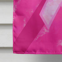 Breast Cancer Battle Flag  Flag Canvas House Size