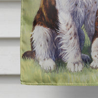Springer Spaniels by Daphne Baxter Flag Canvas House Size BDBA0288CHF