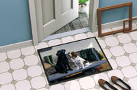 On The Tailgate Labrador and Springer Spaniel Indoor or Outdoor Mat 24x36 BDBA0341JMAT