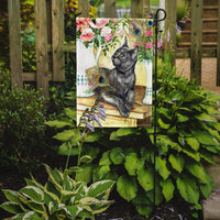 Cat and Peacock Feathers Flag Garden Size CDCO0035GF