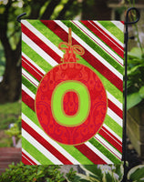 Christmas Oranment Holiday Letter O Monogram Initial Flag Garden Size CJ1039