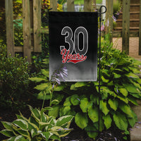 30 Years Flag Garden Size