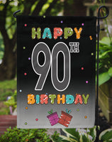 Happy 90th Birthday Flag Garden Size CJ1128GF