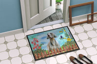 Weimaraner Spring Indoor or Outdoor Mat 18x27 CK1236MAT