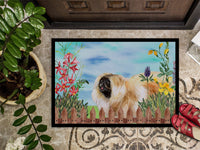 Pekingese Spring Indoor or Outdoor Mat 18x27 CK1243MAT