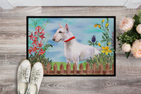 Bull Terrier Spring Indoor or Outdoor Mat 18x27 CK1255MAT