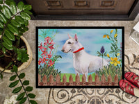 Bull Terrier Spring Indoor or Outdoor Mat 18x27 CK1255MAT