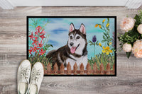 Siberian Husky #2 Spring Indoor or Outdoor Mat 18x27 CK1274MAT