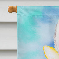 Corgi Easter Bunny Flag Canvas House Size CK1373CHF
