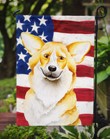 Corgi Patriotic Flag Garden Size CK1383GF