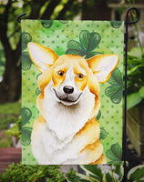 Corgi Shamrocks Flag Garden Size CK1397GF