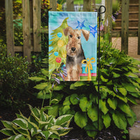 Christmas Tree Welsh Terrier Flag Garden Size CK1858GF