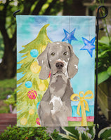 Christmas Tree Weimaraner Flag Garden Size CK1859GF