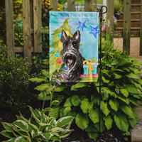 Christmas Tree Scottish Terrier Flag Garden Size CK1865GF