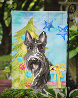 Christmas Tree Scottish Terrier Flag Garden Size CK1865GF