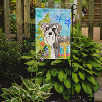 Christmas Tree Schnauzer #1 Flag Garden Size CK1866GF